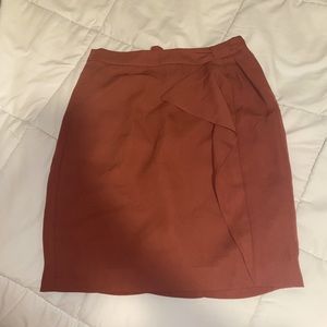 Burnt Orange H&M pencil skirt
